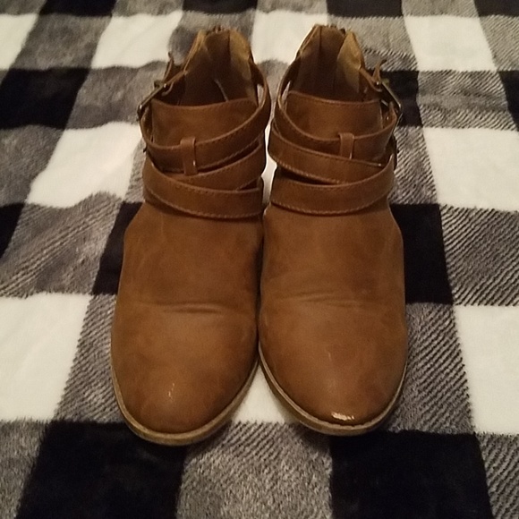 *Used* Script Booties - Picture 2 of 3